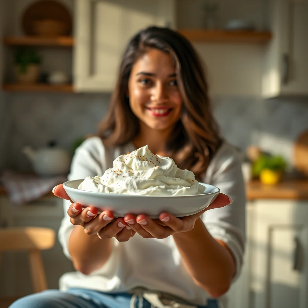 Sour Cream KHASA MALAI – vegetarian recipe