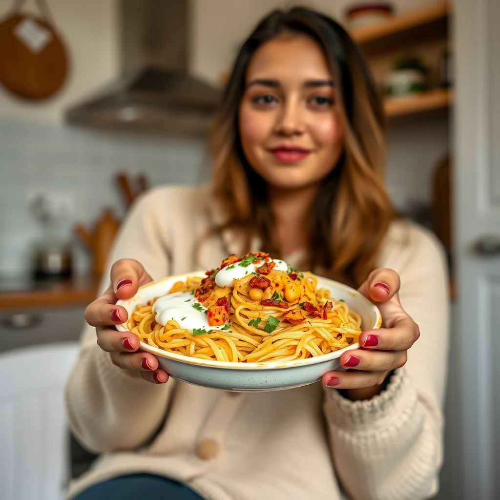 Mellow Karhi with Spicy Paparh Noodles PAPARH KARHI – vegetarian recipe