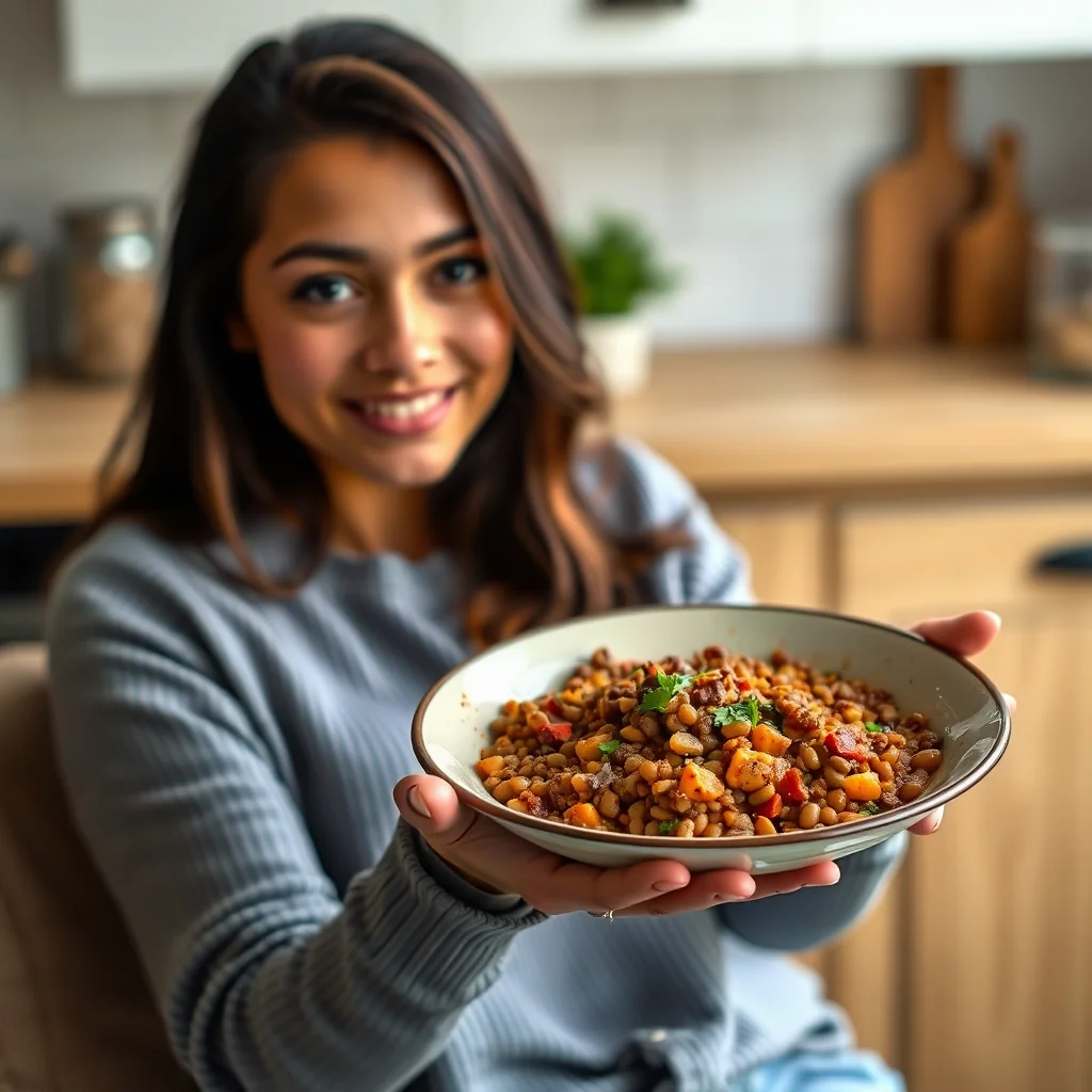 Moroccan-Spiced Lentil Stew – vegetarian recipe