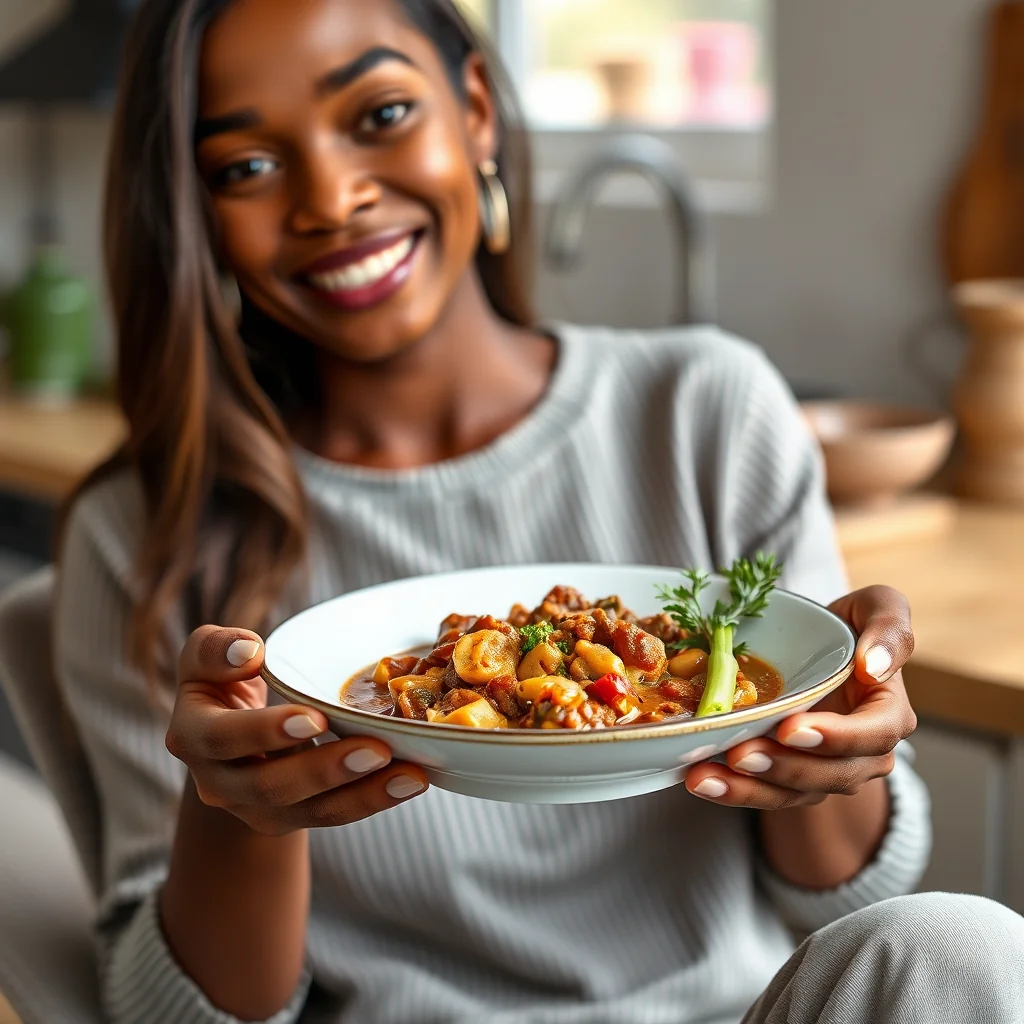 West African Peanut Stew (Mafe) – vegetarian recipe
