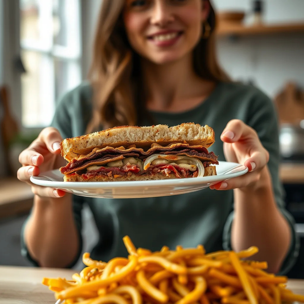 Vegetarian Tempeh Reuben Sandwich – vegetarian recipe