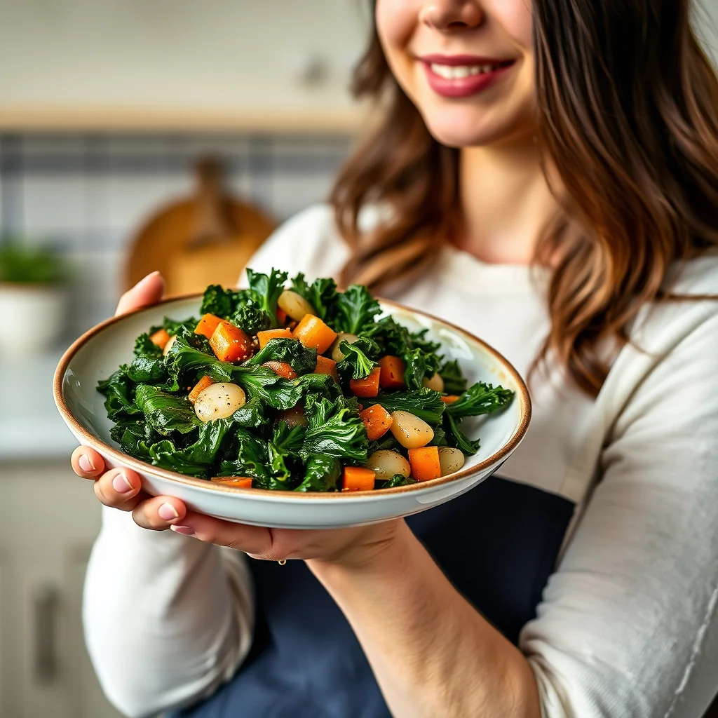 Simple Braised Cavolo Nero (Tuscan Kale) – vegetarian recipe