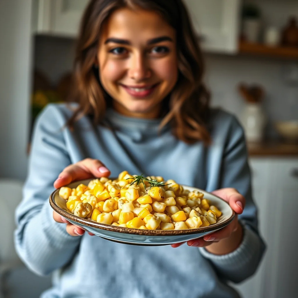 15-Minute Homemade Vegan Creamed Corn – vegetarian recipe