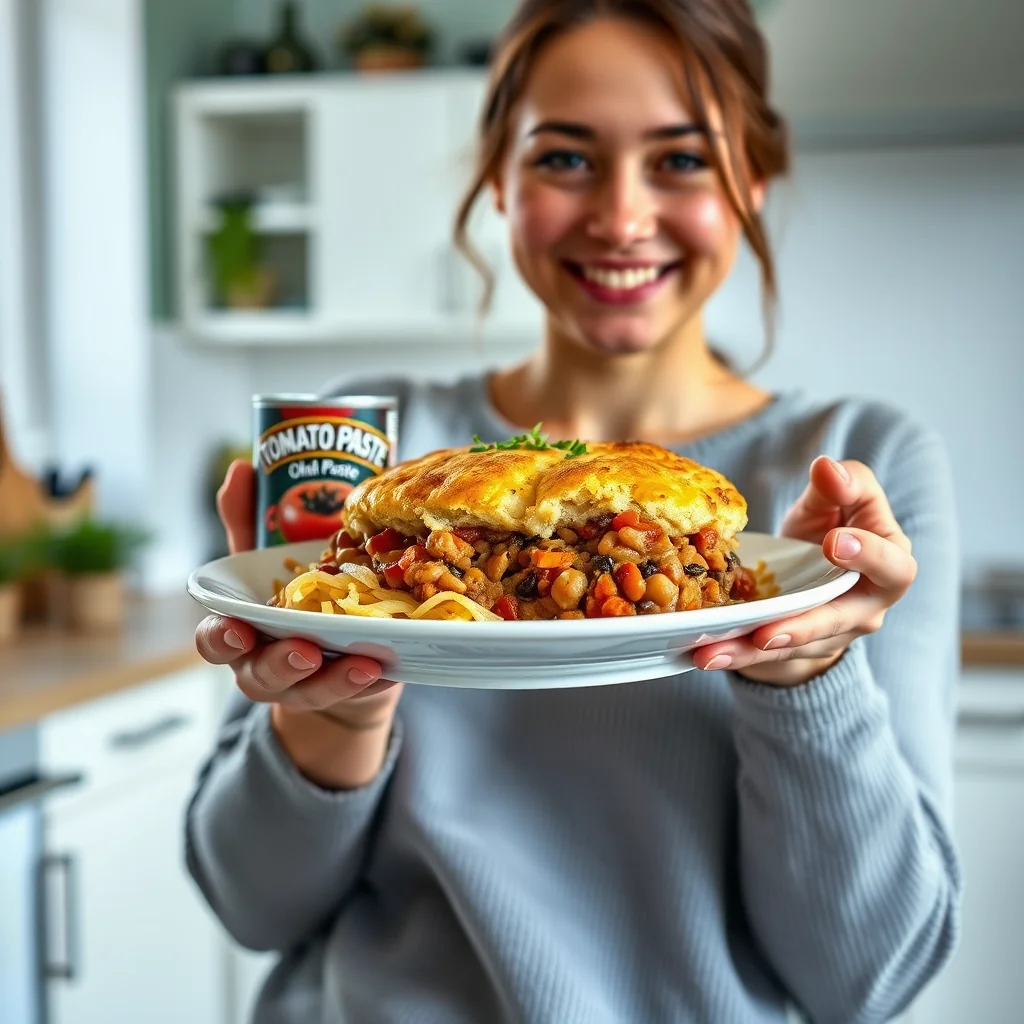 Vegetarian Shepherds Pie with Cornbread Topping – vegetarian recipe