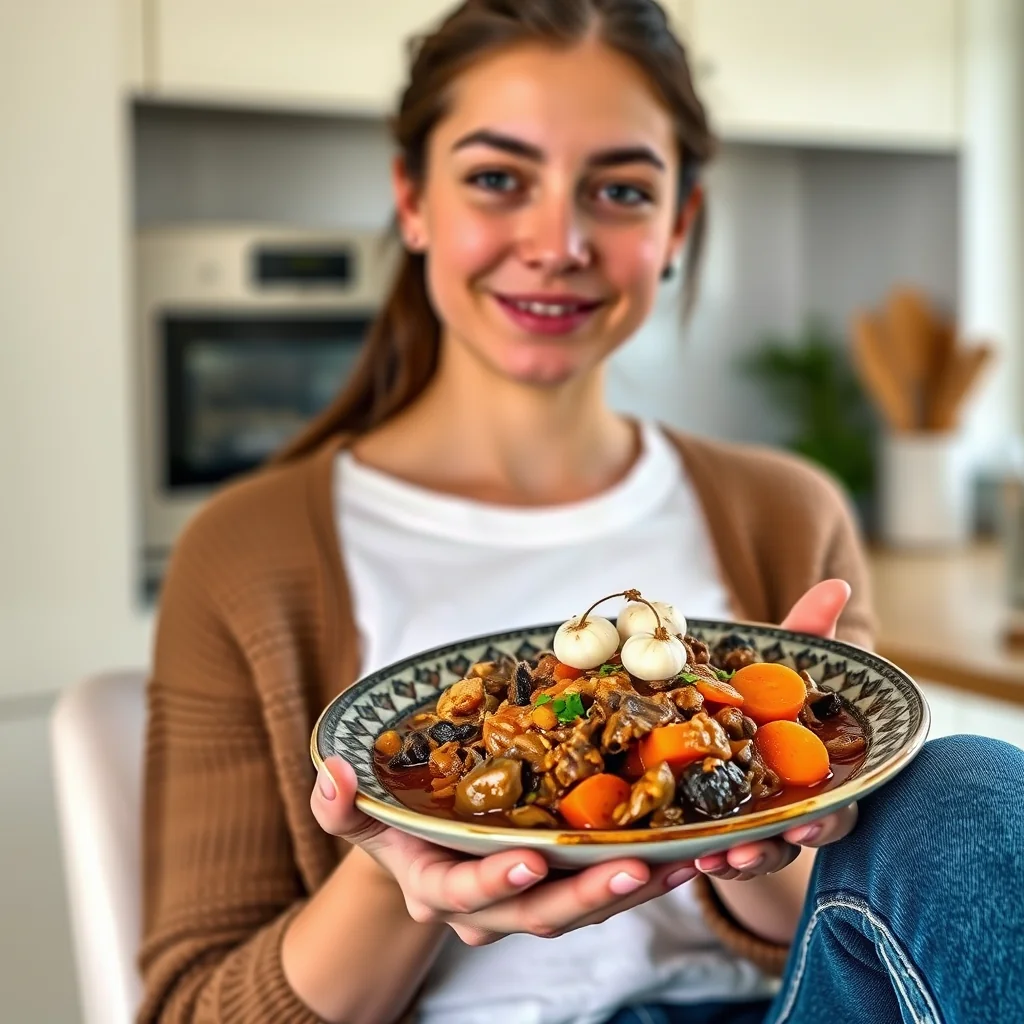 Vegan Seitan & Stout Stew – vegetarian recipe