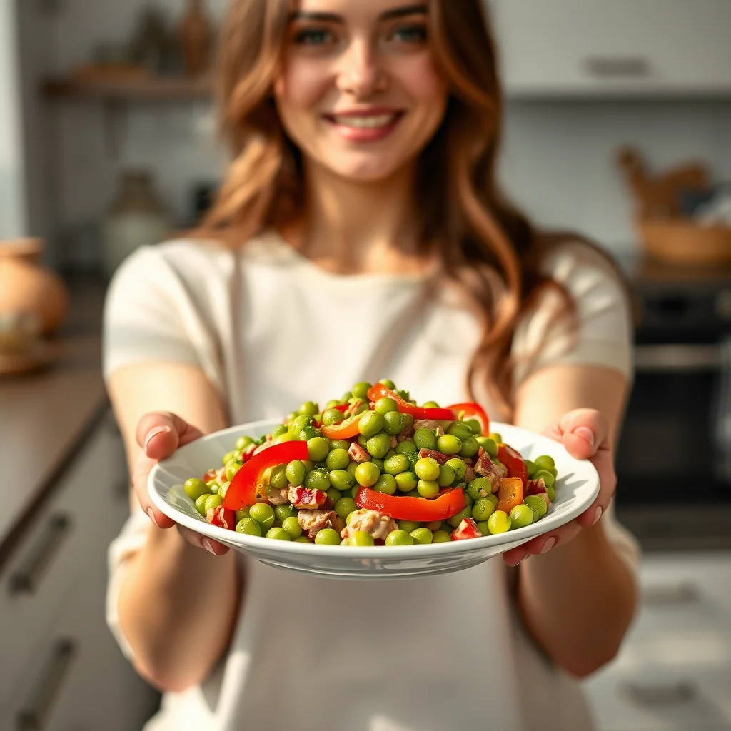 Vibrant Edamame Salad – vegetarian recipe