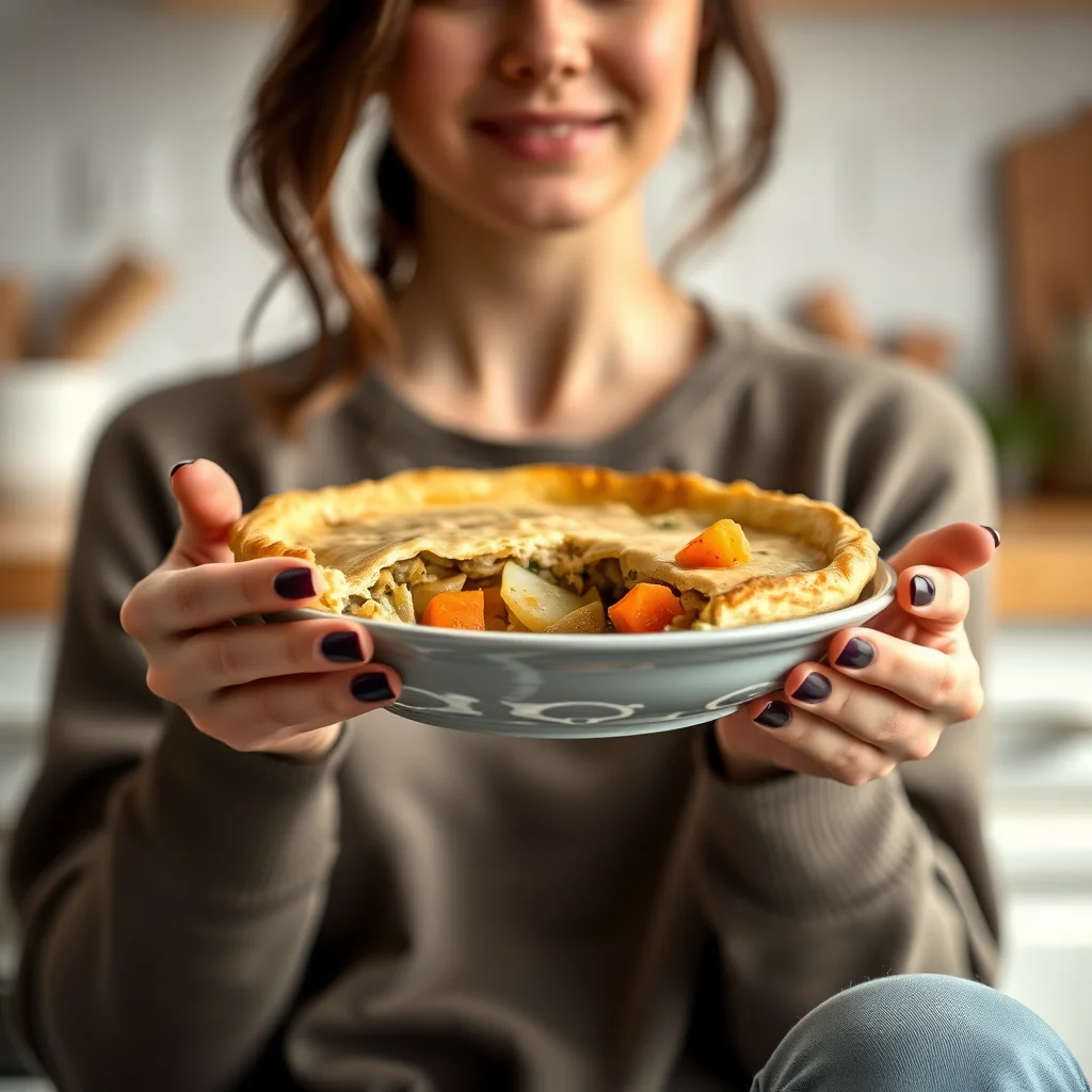 Classic Vegan Pot Pie with Herb Crust – vegetarian recipe
