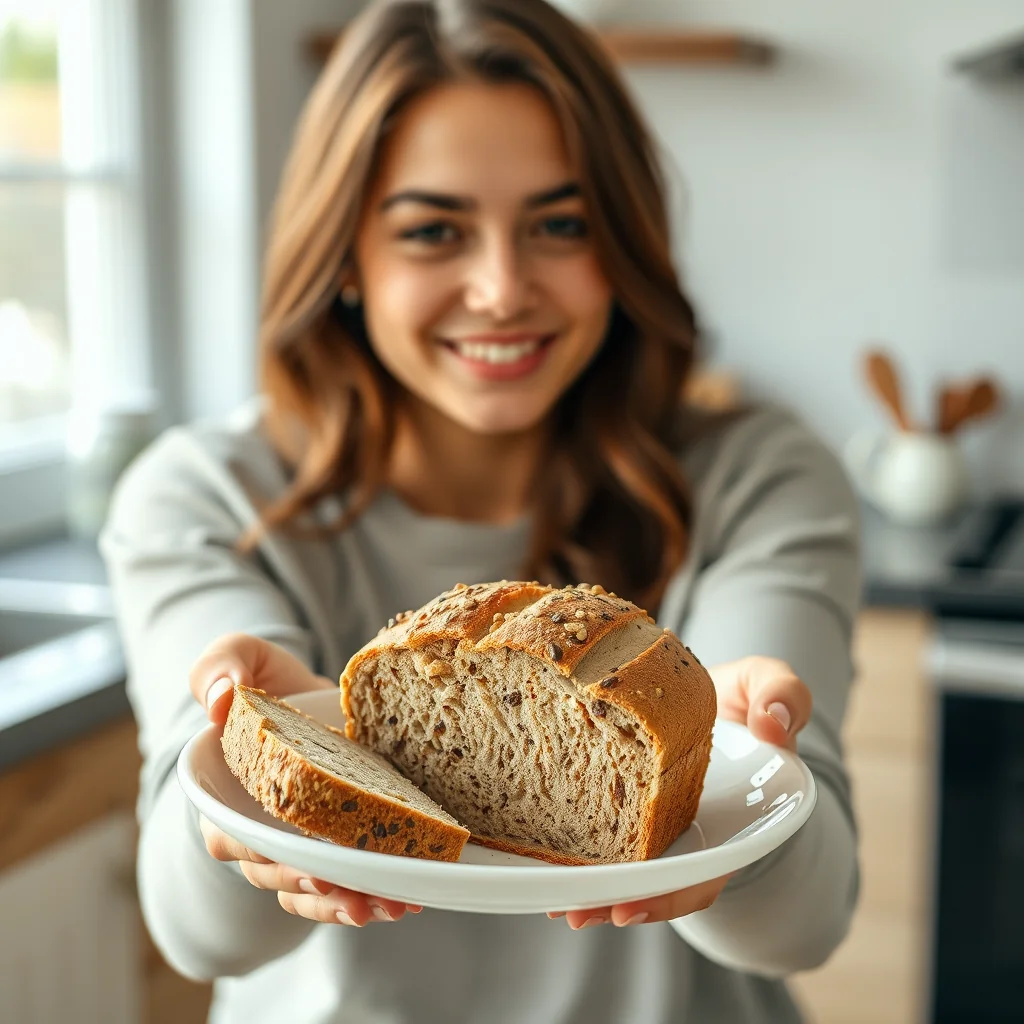 Soft & Chewy Gluten-Free Seed Bread – vegetarian recipe