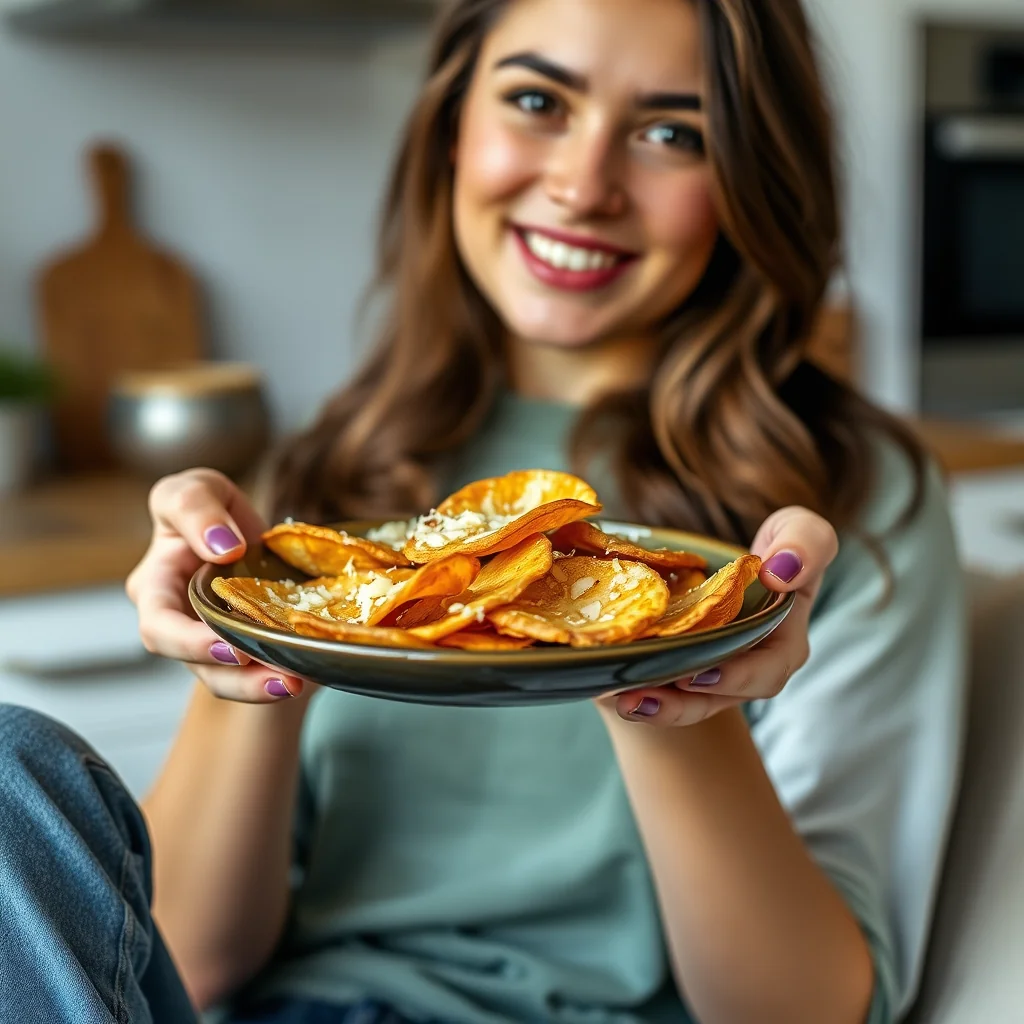 Easy One-Ingredient Fricos (Parmesan Crisps) – vegetarian recipe
