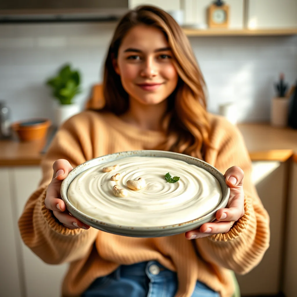 Homemade Cashew Cream (Rich & Creamy Dairy-Free Substitute) – vegetarian recipe