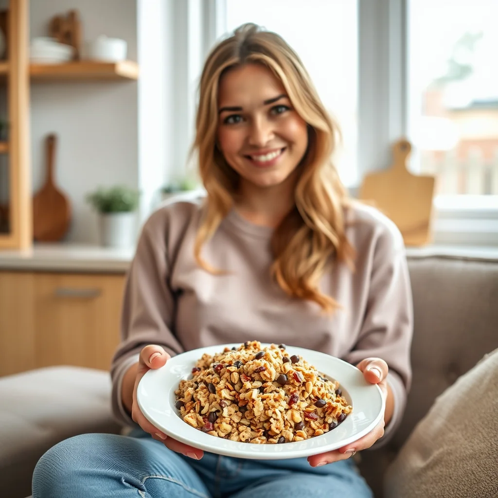 Not Your Average Muesli with Buttery Crumble – vegetarian recipe