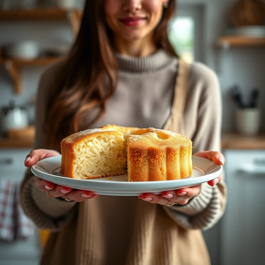Sablé Breton (French Shortbread Cake) – vegetarian recipe