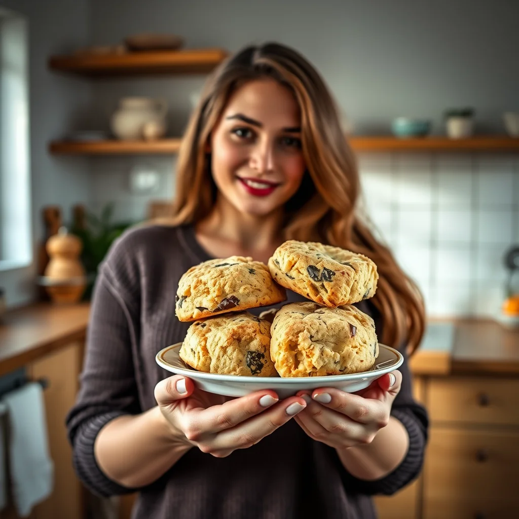 Cheddar and Sage Savoury Scones – vegetarian recipe