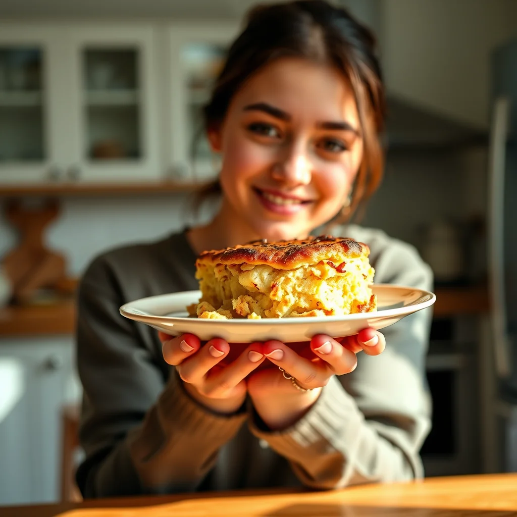 The Ultimate Make-Ahead Savory Pudding – vegetarian recipe