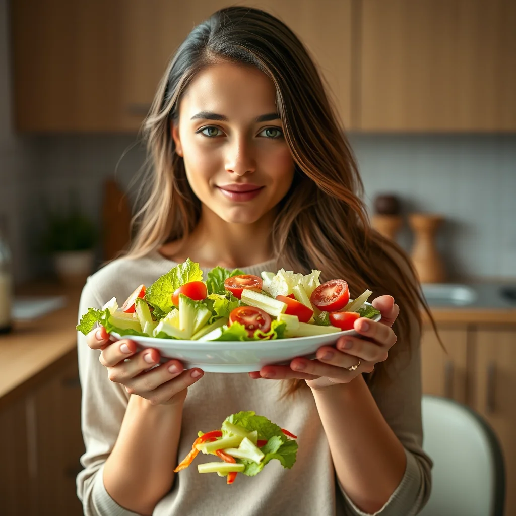 Classic Garden Salad – vegetarian recipe