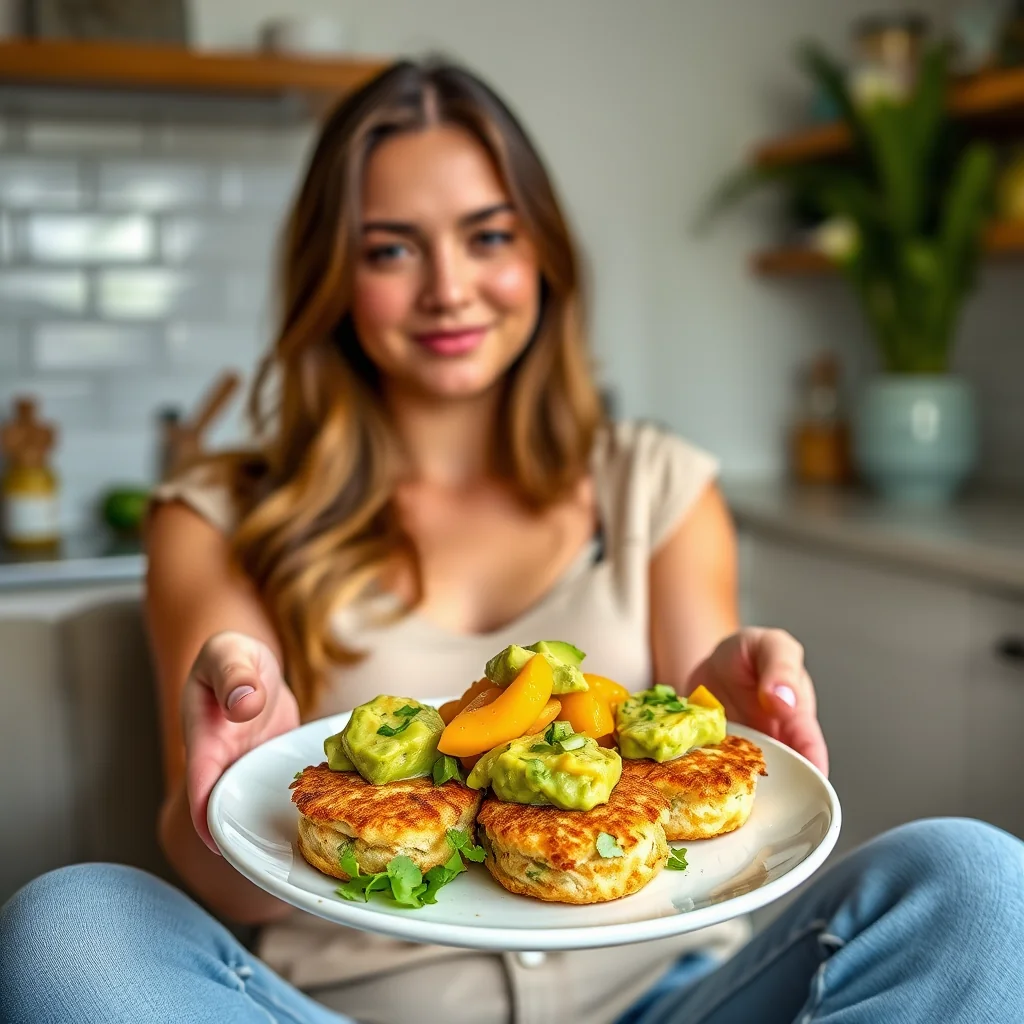 Hearts of Palm Crabless Cakes with Avocado Salsa & Mango C – vegetarian recipe