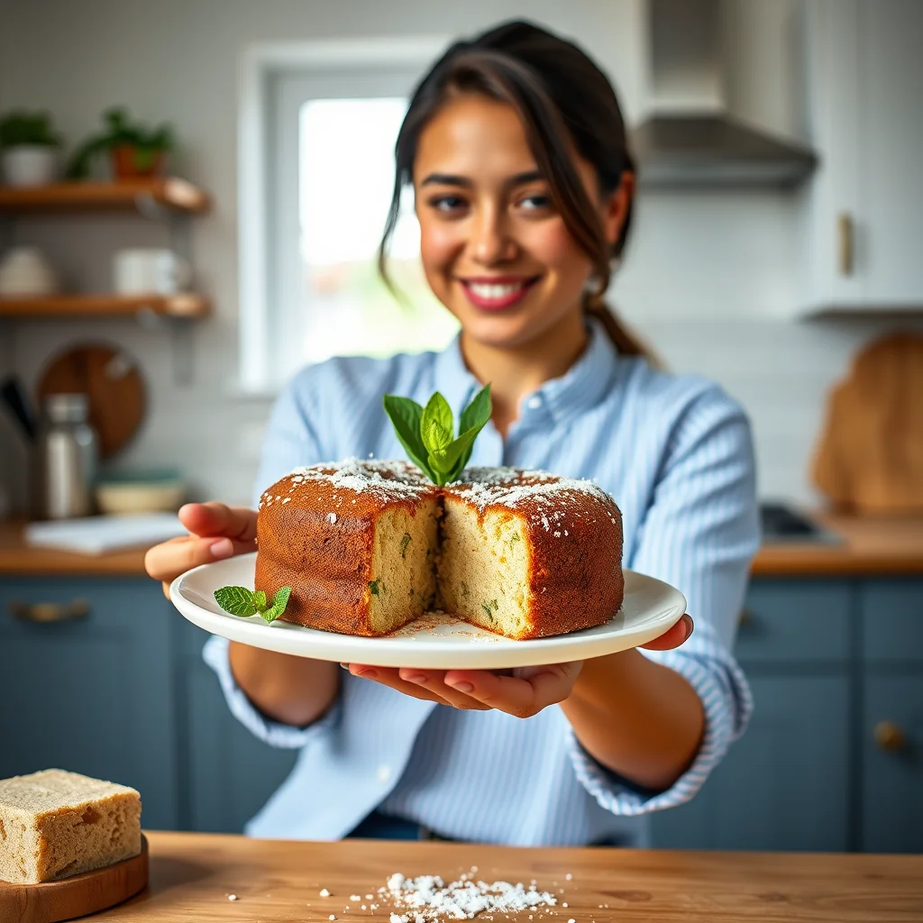 Mojito Rum Cake – vegetarian recipe