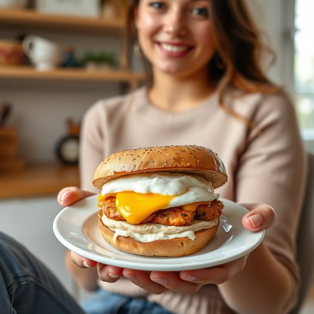 Your New Favorite Morning Ritual: The Breakfast Eggel Sandwi – vegetarian recipe
