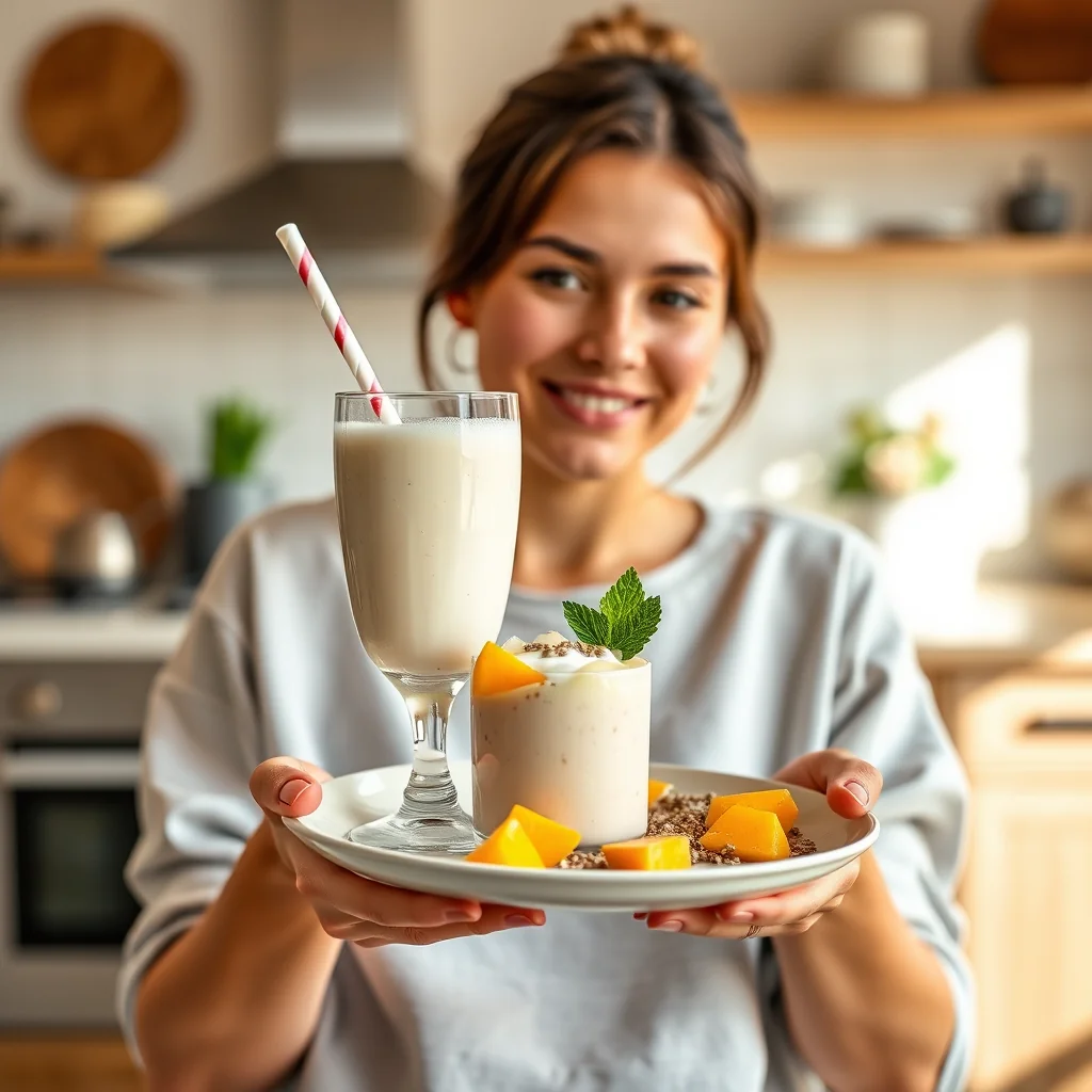 Your Daily Dose of Sunshine Smoothie – vegetarian recipe