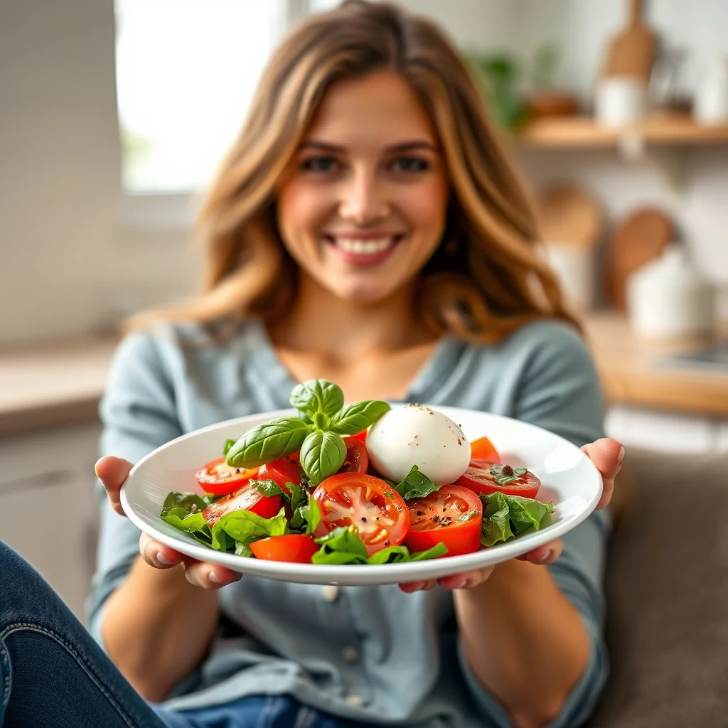 Classic Insalata Caprese – vegetarian recipe
