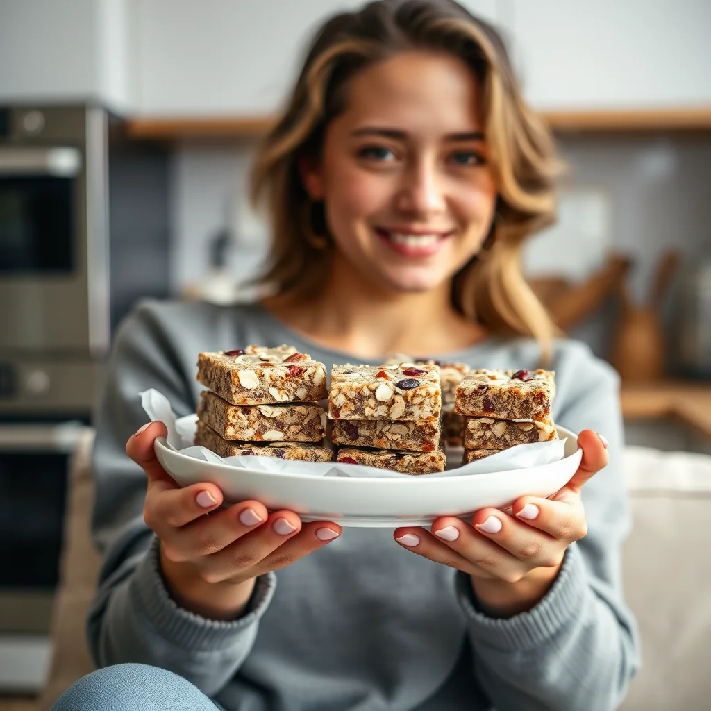 Wholesome Fruit & Nut Energy Bars – vegetarian recipe