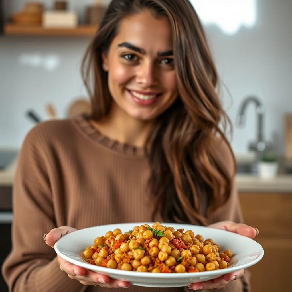 15-Minute Moroccan Chickpea Spread – vegetarian recipe