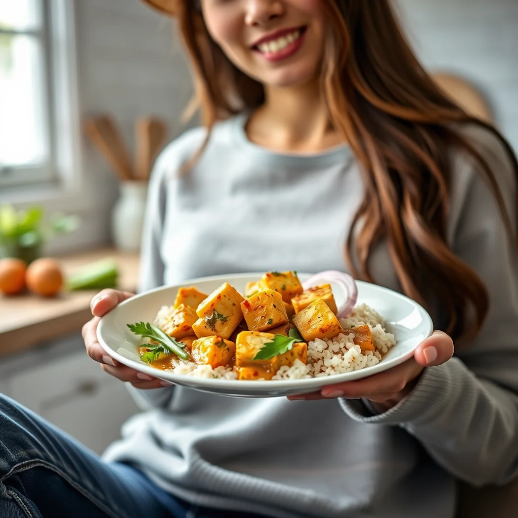 Hawaiian Tofu Curry – vegetarian recipe