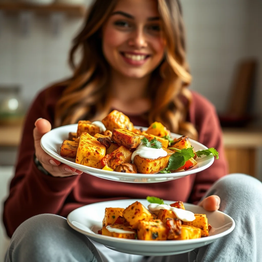 Easy Tandoori Tofu with Grilled Vegetables – vegetarian recipe