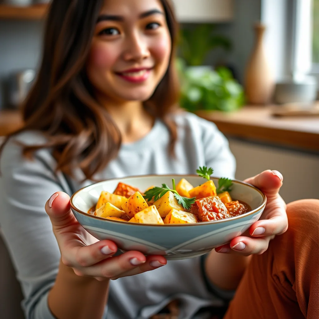 Vegetarian Penang Curry with Tofu and Pineapple – vegetarian recipe