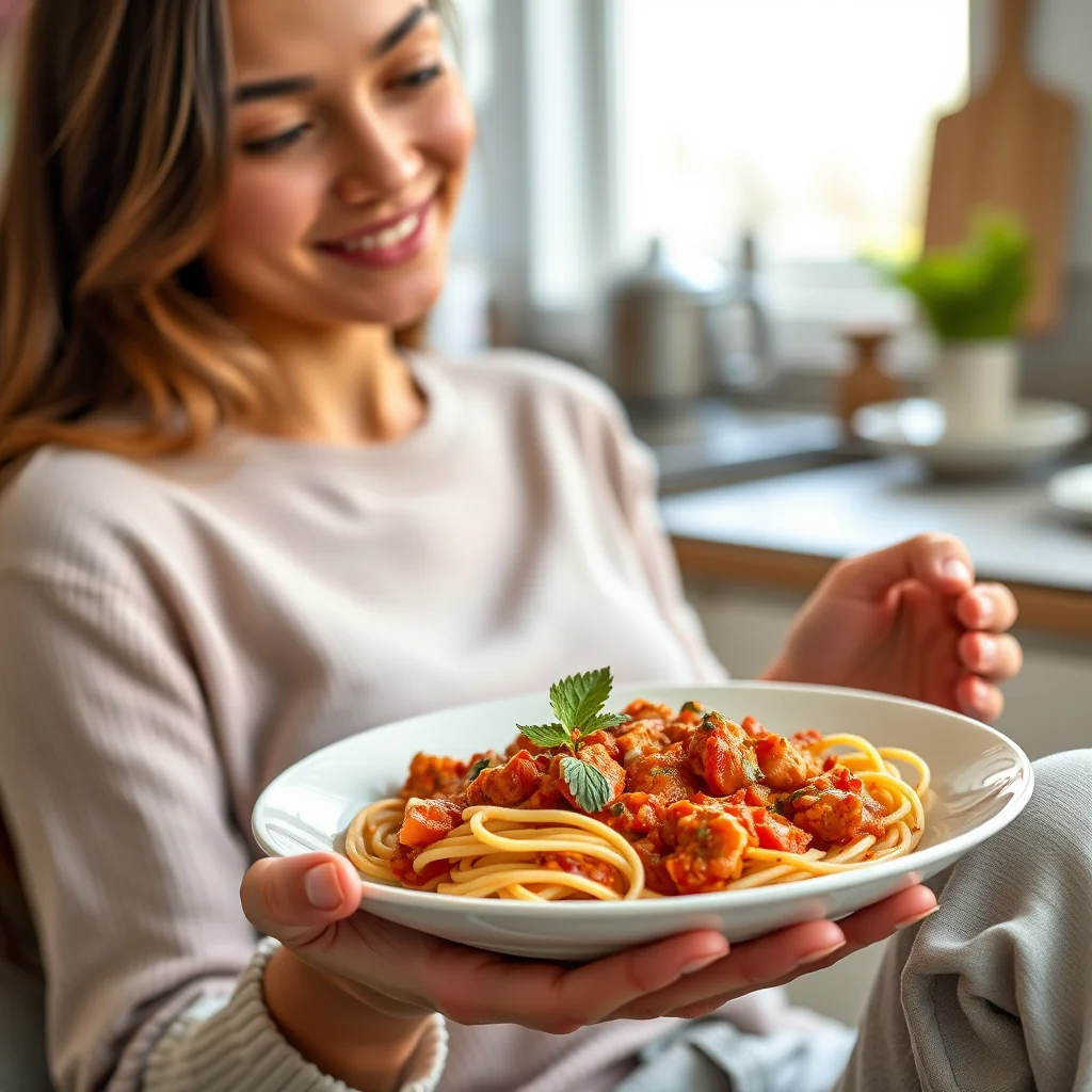 Vegetarian Puttanesca Sauce with TVP – vegetarian recipe