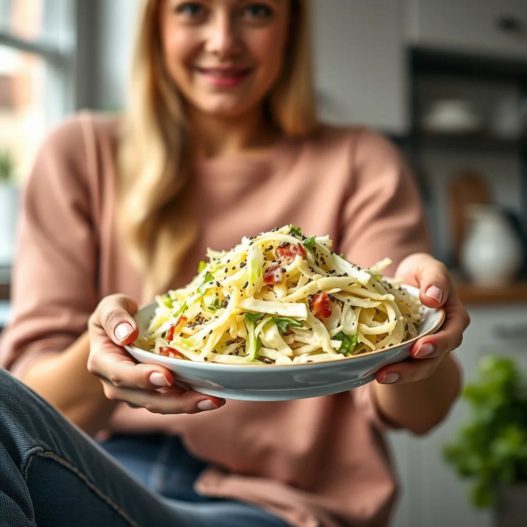 Crisp Croatian Cabbage Slaw with Chia Seeds – vegetarian recipe