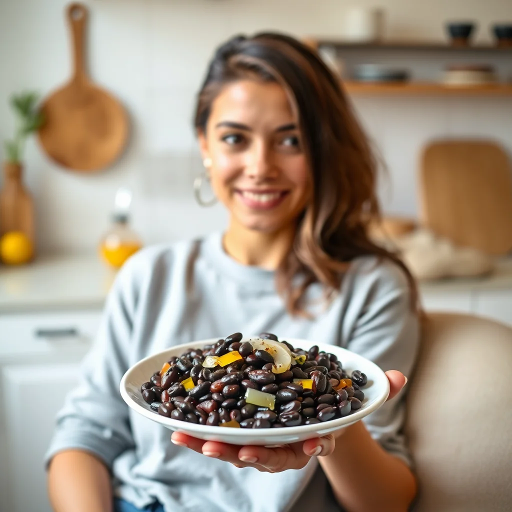 Vibrant Cuban Black Beans – vegetarian recipe