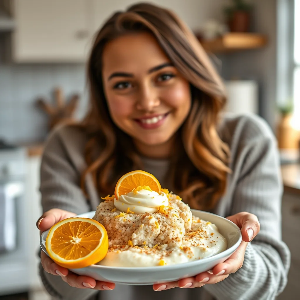 Coconut Orange Quinoa Pudding – vegetarian recipe