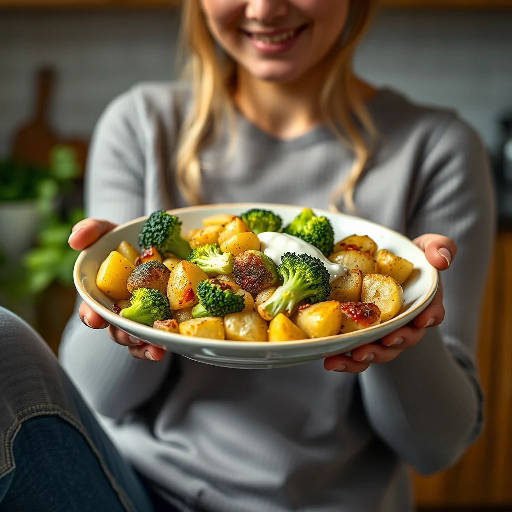 Broccoli Potato Gratin – vegetarian recipe