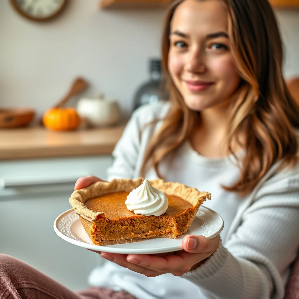 Wholesome Pumpkin Pie with Whole-Wheat Crust – vegetarian recipe