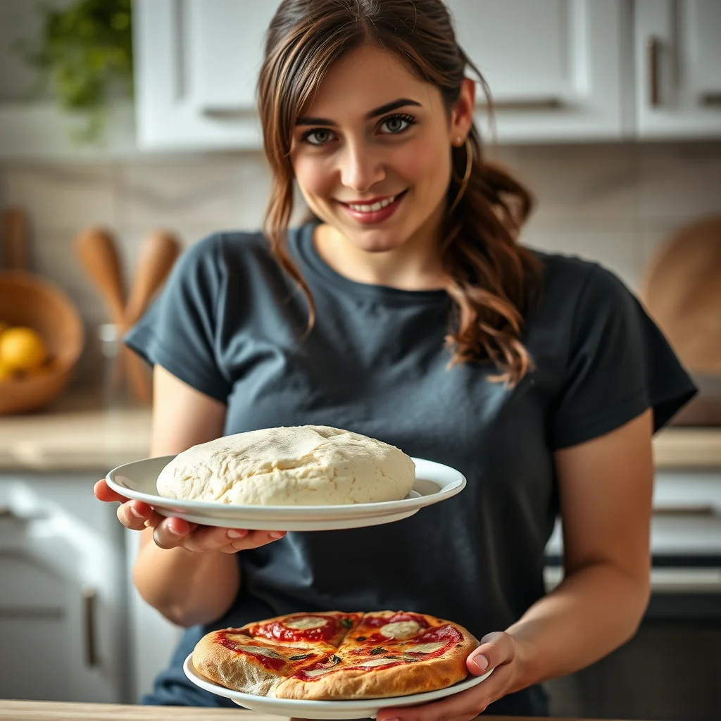 Simple Whole Wheat Pizza Dough – vegetarian recipe