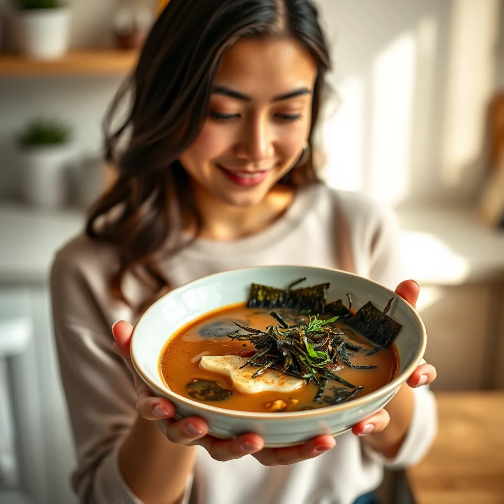 10-Minute Vegetarian Miso Soup – vegetarian recipe