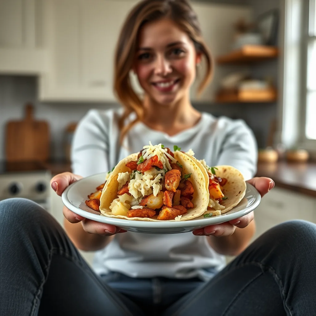 The Ultimate Leftover Makeover: Crispy Potato Tacos! – vegetarian recipe