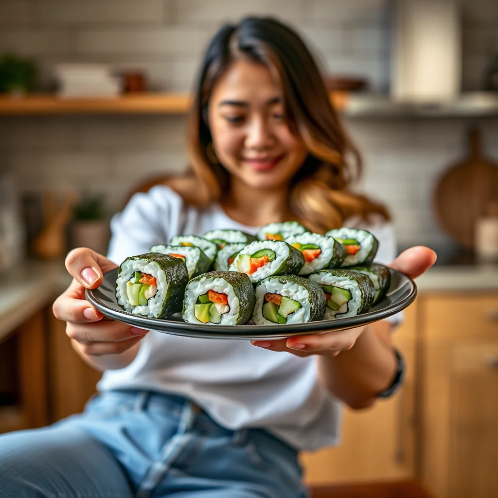 Classic Cucumber Roll (Kappa Maki) – vegetarian recipe