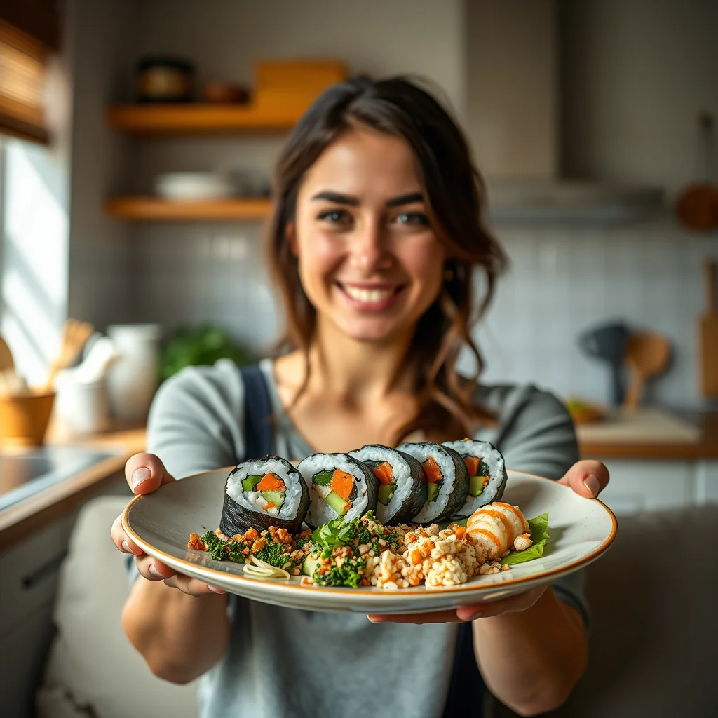 Vegetarian California Roll – vegetarian recipe