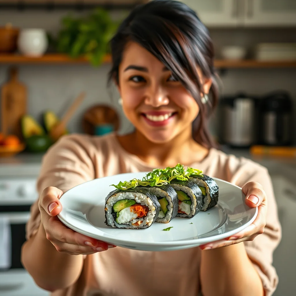 The Ultimate Vegetarian Dragon Roll – vegetarian recipe