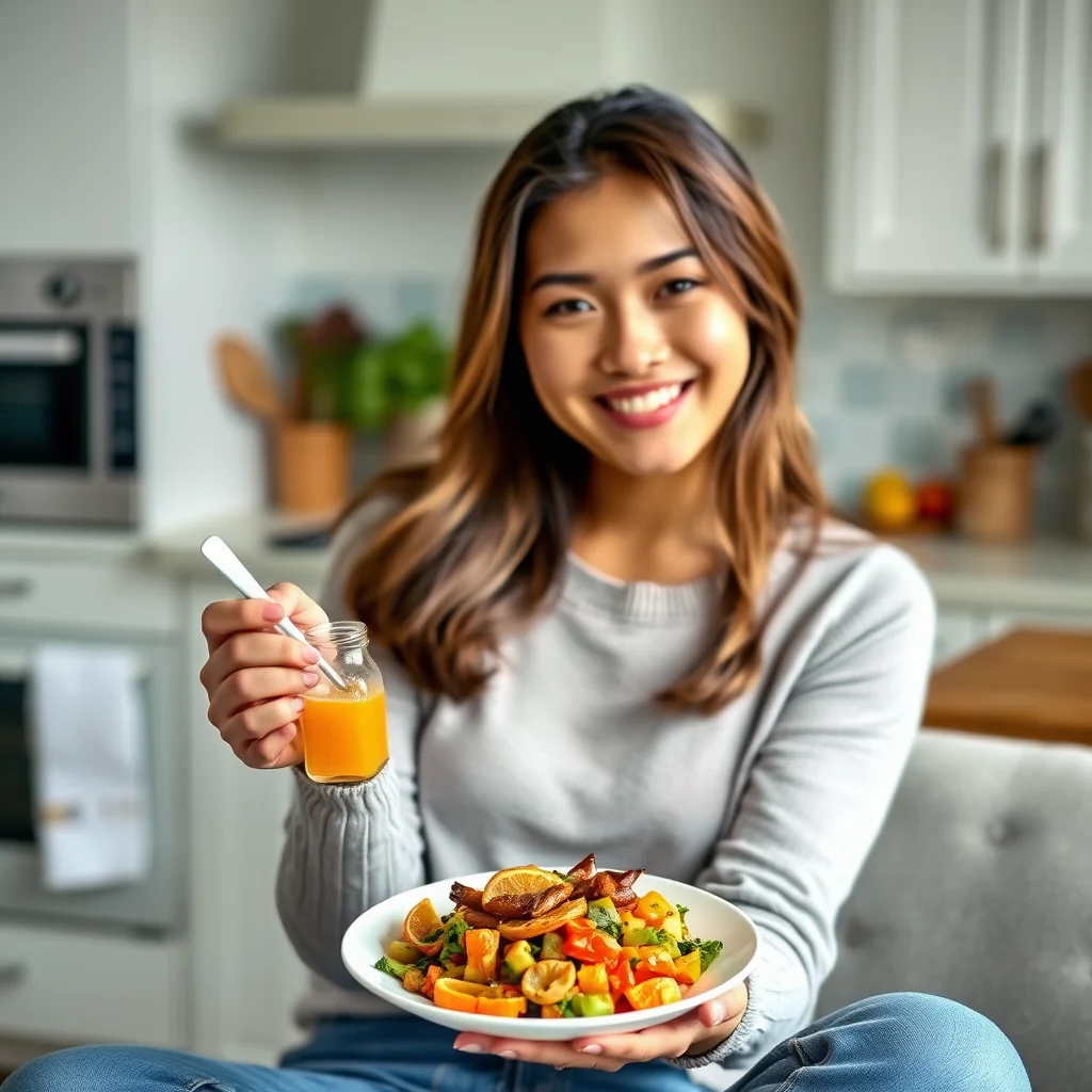 Orange and Ginger Mixed-Veggie Stir-Fry – vegetarian recipe
