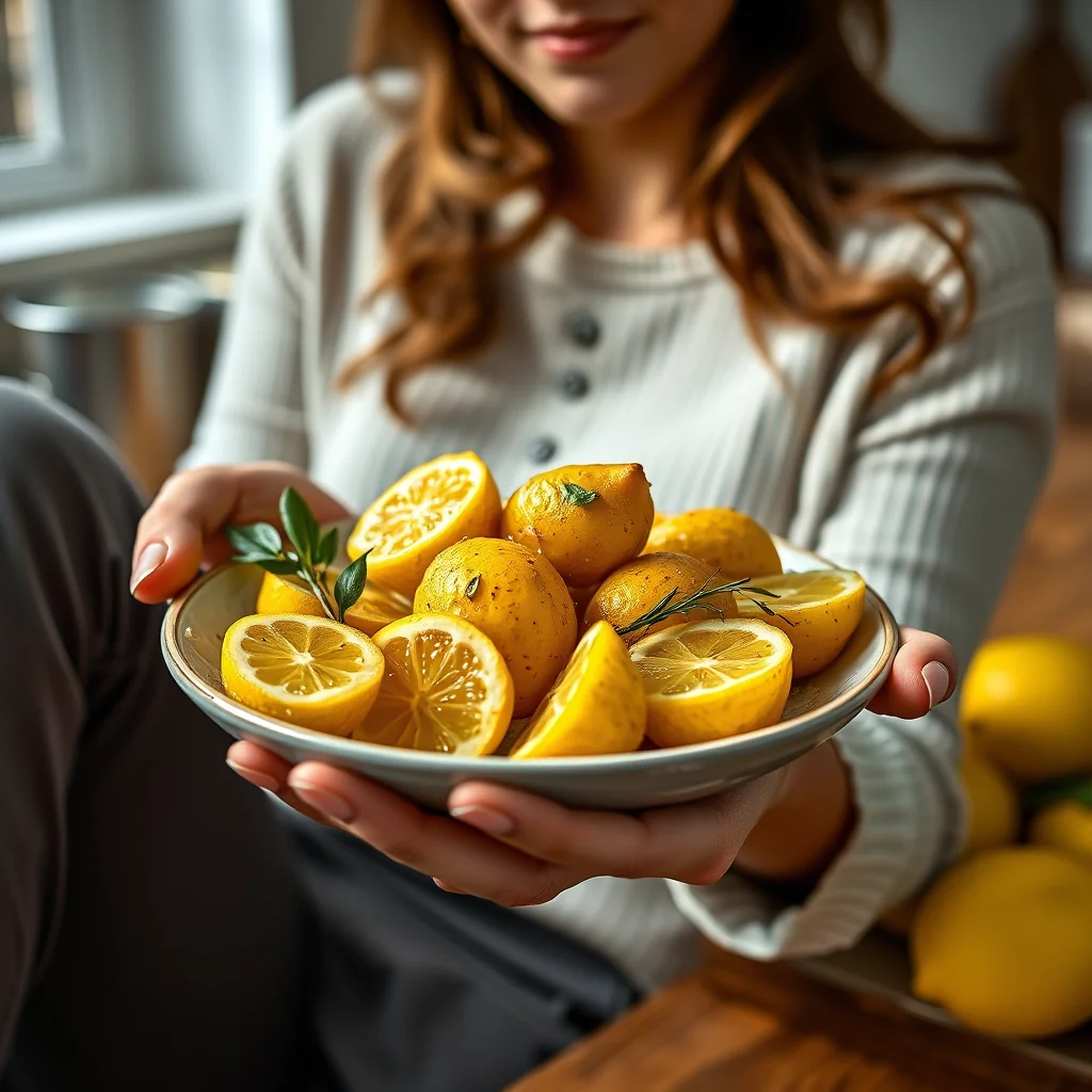 Homemade Preserved Lemons for Vegetarian Cooking – vegetarian recipe