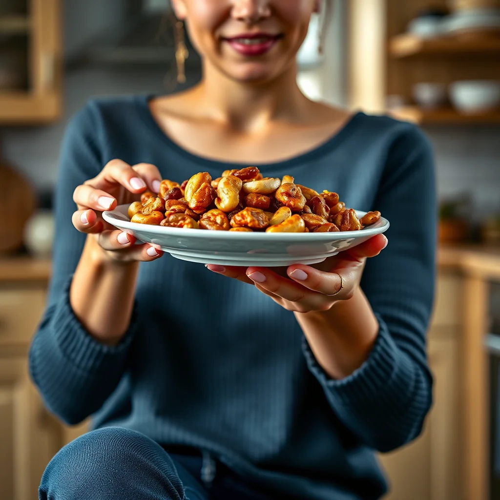 Spicy Bombay Mix Nuts (The Queens Favorite) – vegetarian recipe