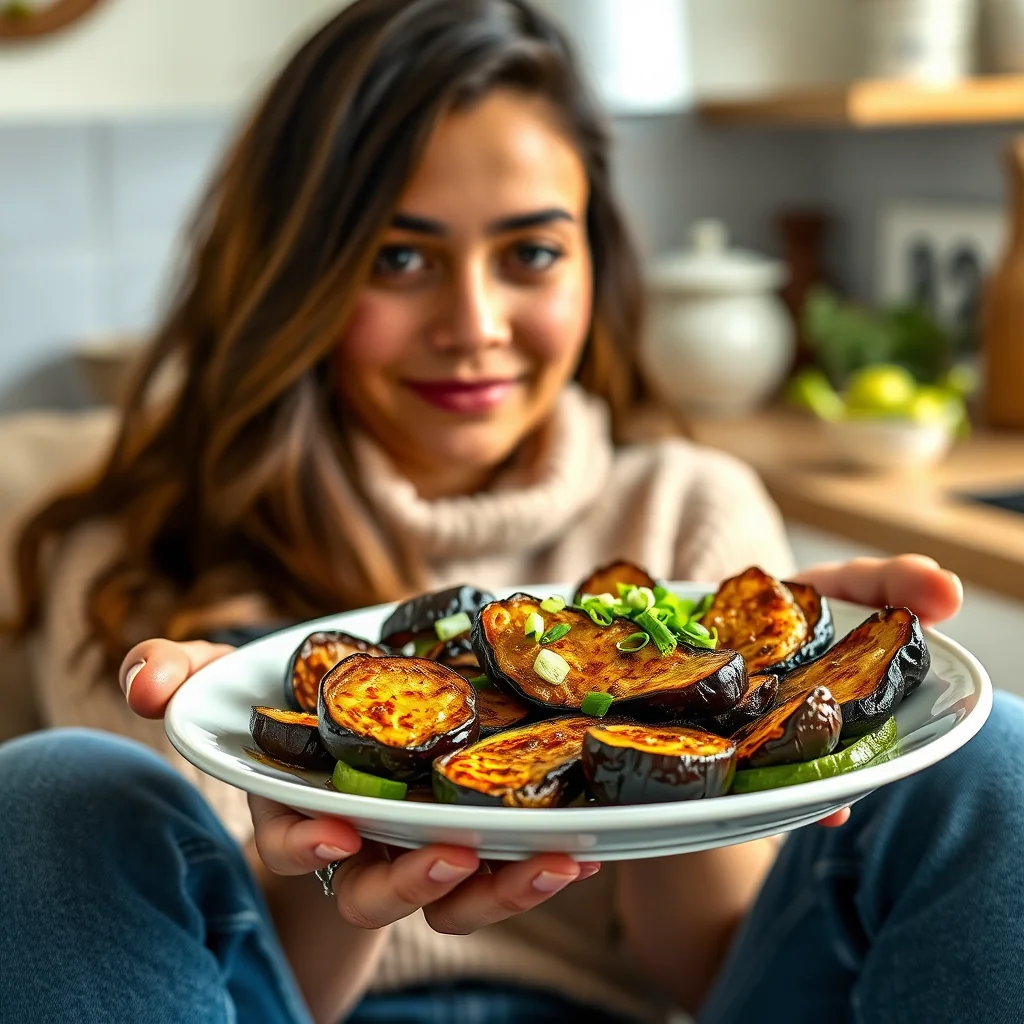 Humayuns Eggplant Kuku (Kuku-ye Bademjan) – vegetarian recipe