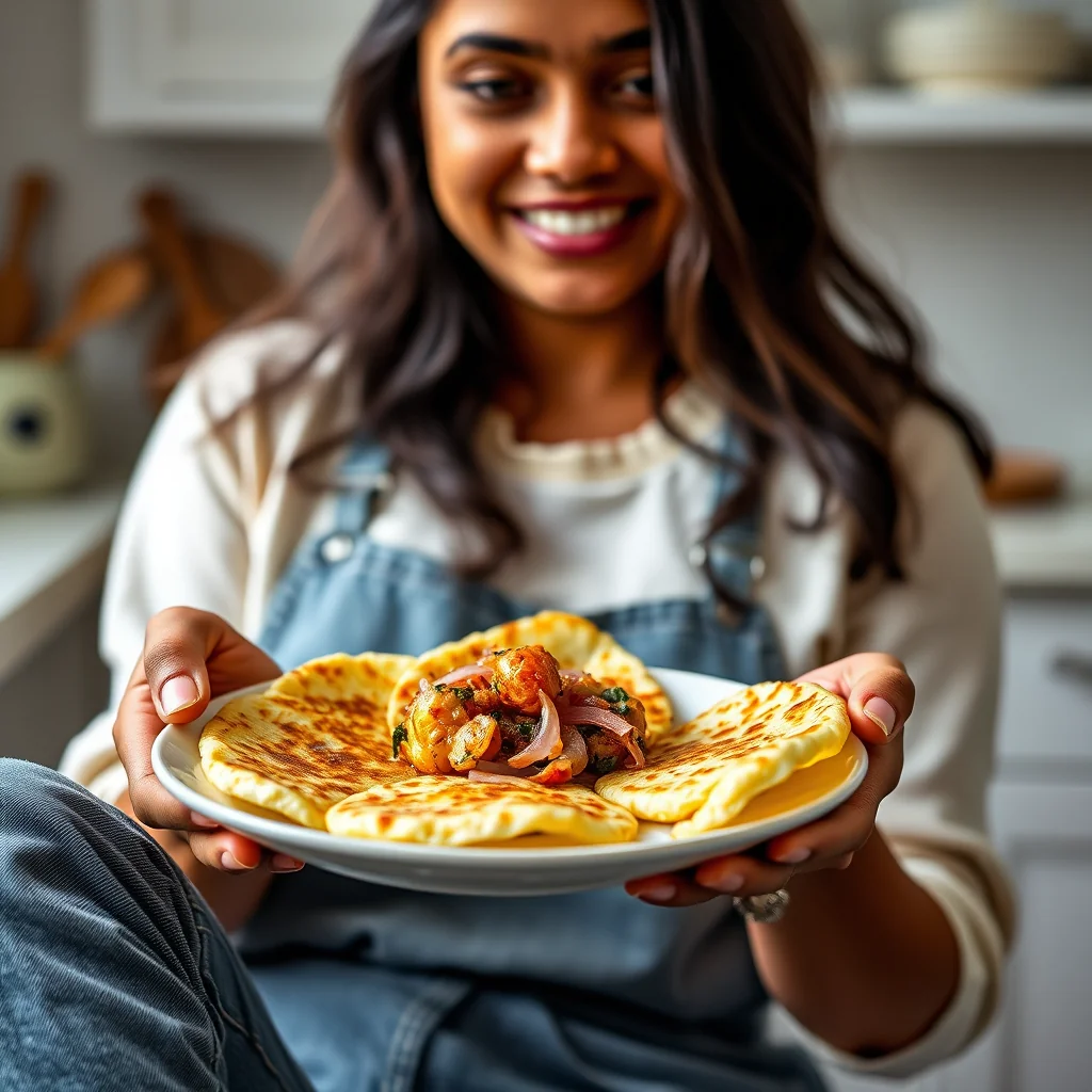 Quick Sri Lankan Egg Hoppers with Onion Sambol – vegetarian recipe