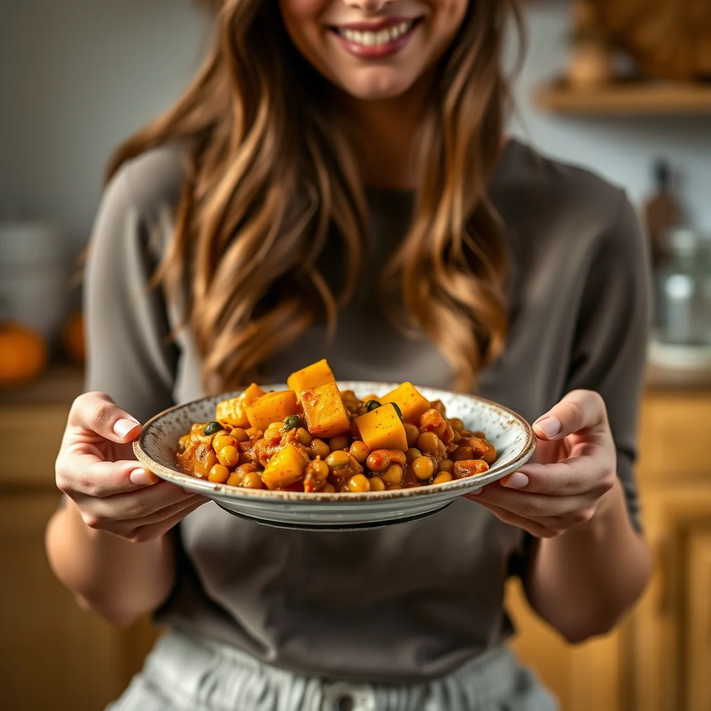 Pumpkin Black-Eyed Pea Coconut Curry – vegetarian recipe