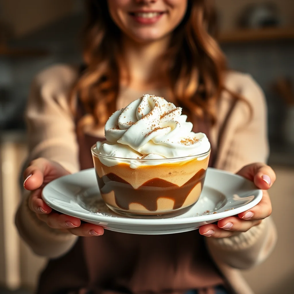 Frozen Cappuccino Dessert – vegetarian recipe