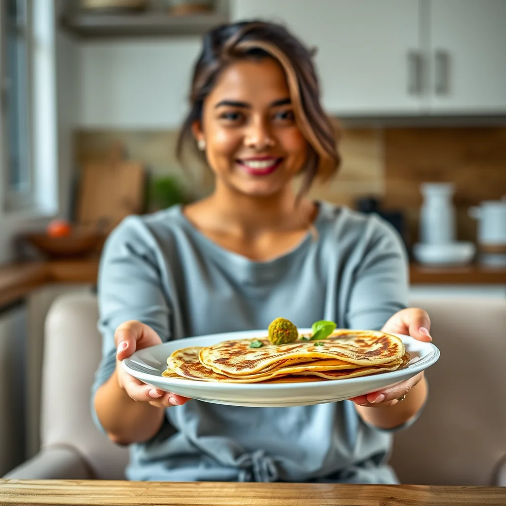 Reinvent Your Snack Time with Savory Uttapam Pancakes! – vegetarian recipe