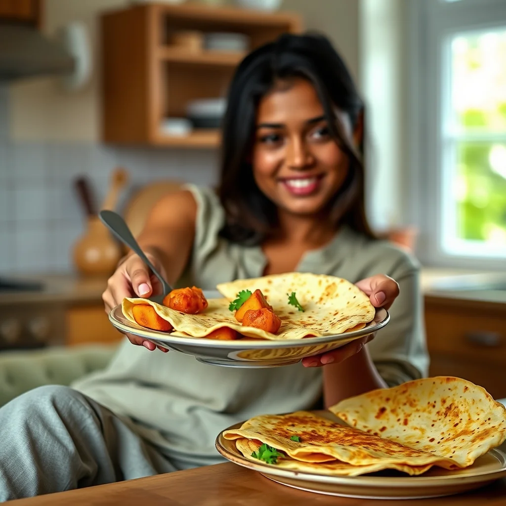 Mysore-Style Dosa with Coconut Potatoes – vegetarian recipe